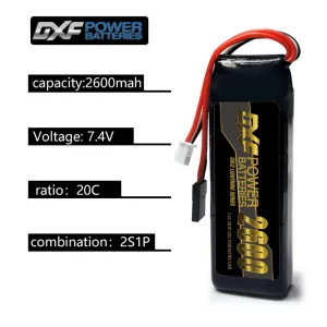 DXF Batteria Ricevente LiPo...